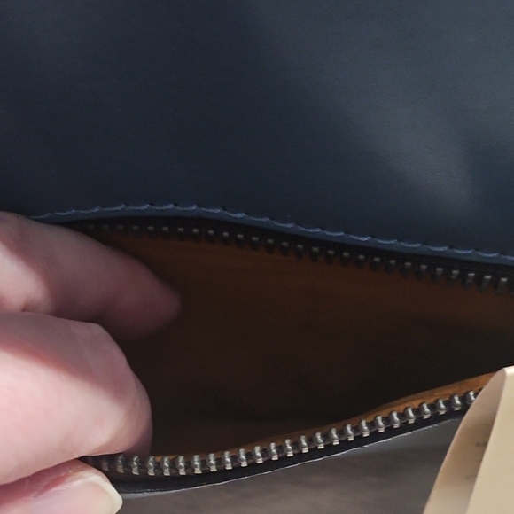 Patricia Nash Embossed Blue Shoulder Bag - Picture 8 of 14